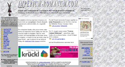 Desktop Screenshot of imperiumromanum.org